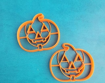 Ensemble d'emporte-pièces citrouilles d'Halloween Jack O'Lantern, paire de miroirs