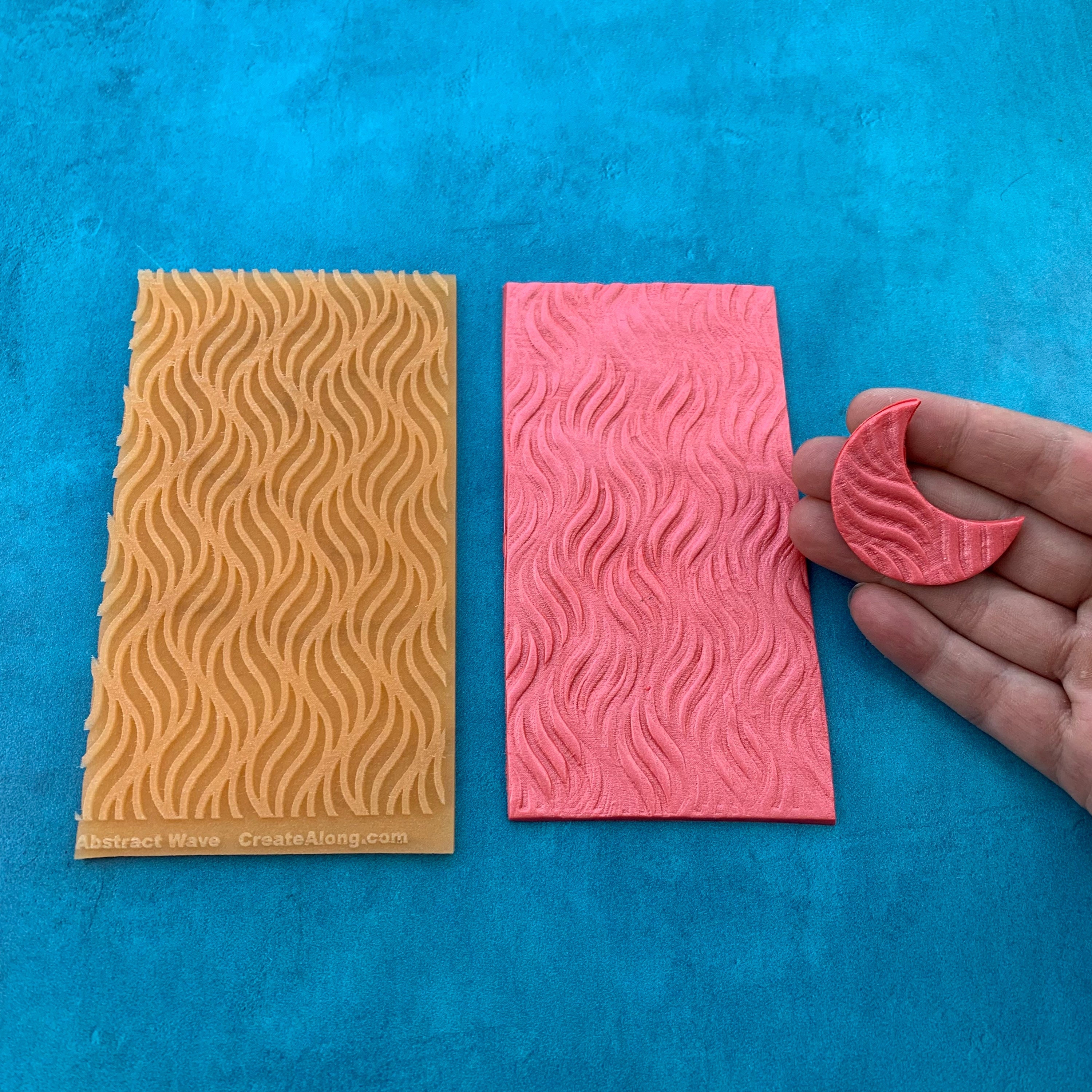 Bracket Pattern Silicone Texture Mats for Polymer Clay Clay Making Easy  Tools Clay Imprints Pattern Rubber Stamps 