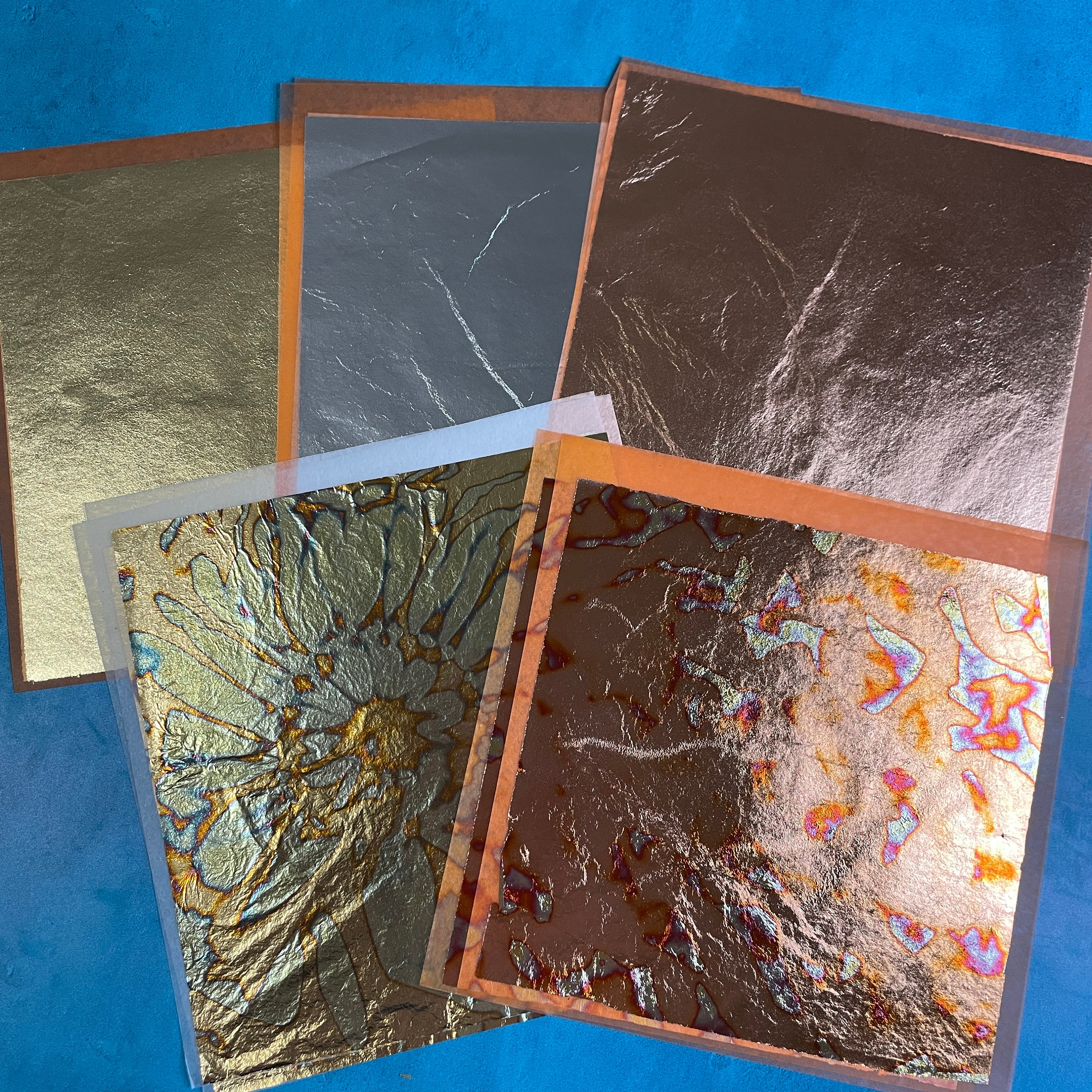 Copper Leaf Foil Sheets, Resin Crafts, Scrapbooking, Gilding