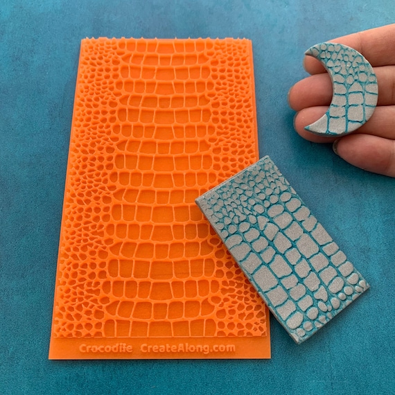 How to Make Polymer Clay and Texture Stamps from Cardstock and