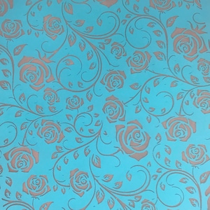 Silkscreen Enchanted Rosevine Stencil Crafting, Polymer Clay + Mixed Media DIY