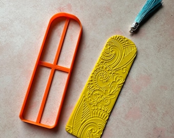 Clay bookmark Cutter Arch | polymer clay bookmark cutter