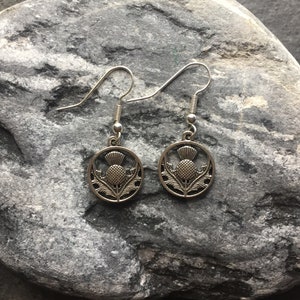 Scottish Thistle Earrings