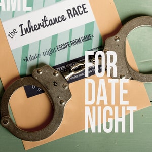 Escape Room Game Date Night The Inheritance Race Printable Play at Home image 1