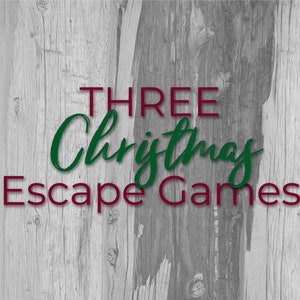 Christmas Escape Game Bundle - Three Games