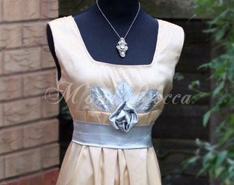 Abito da sera edoardiano plus size fatto a mano in Inghilterra Lady Mary Crawley Downton Abbey in stile