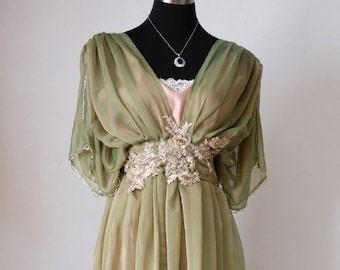 Edwardian dress handmade in England plus size Lady Mary Downton Abbey 1912 gown Gibson girl Alternative wedding dress  Bridesmaids dress