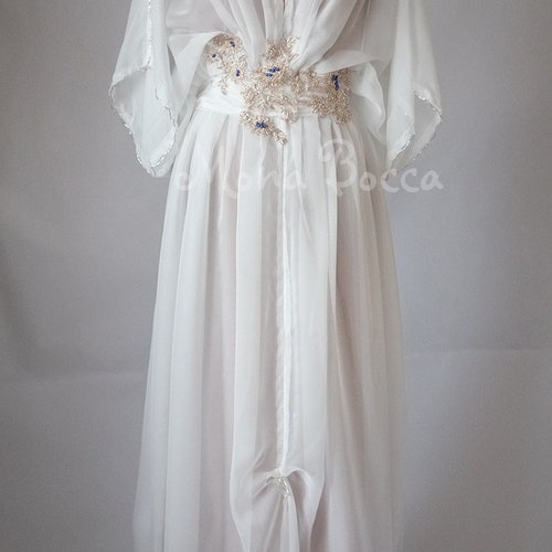 Downton Abbey inspired evening gown Edwardian dress handmade in England dress Lady Mary styled made to order ivory/cappuciono