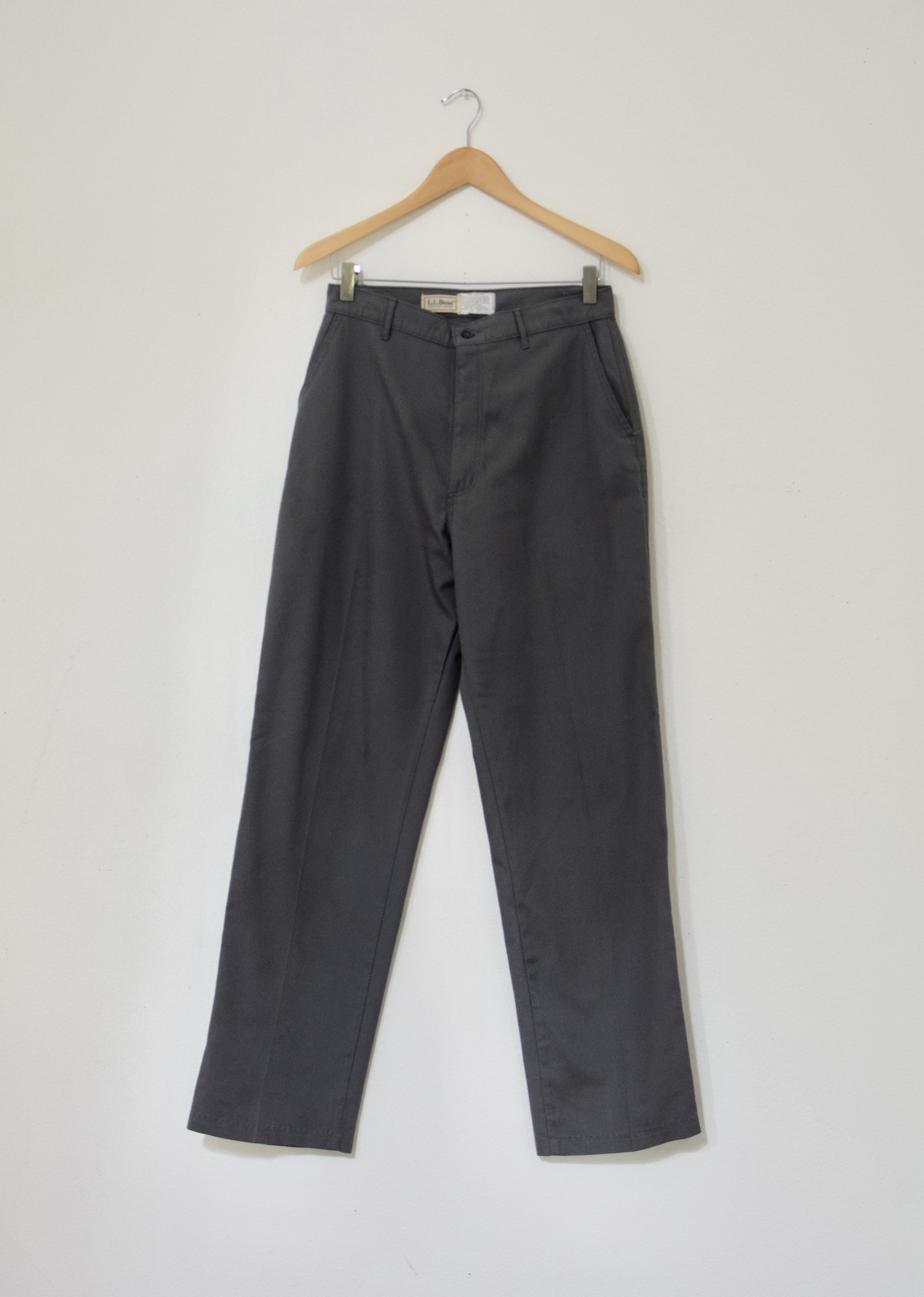 80s LL Bean Work Pants/ Gray Utility Slacks/ Women's Size | Etsy