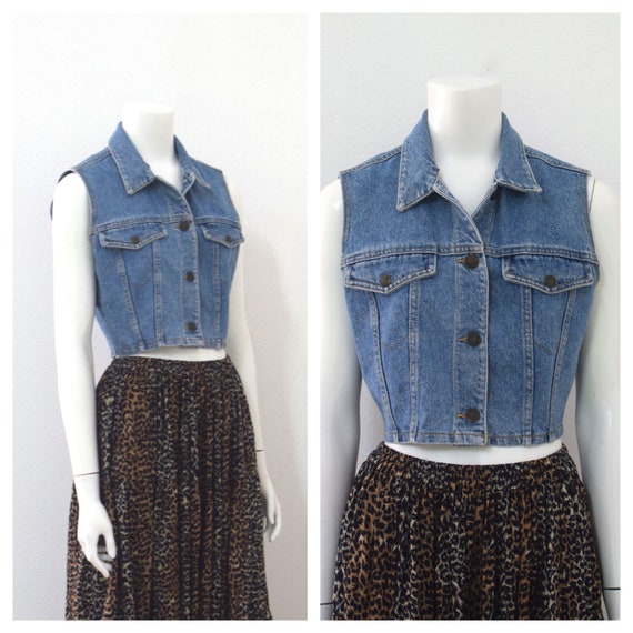 cropped denim shirt womens