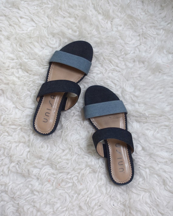 unisa denim sandals