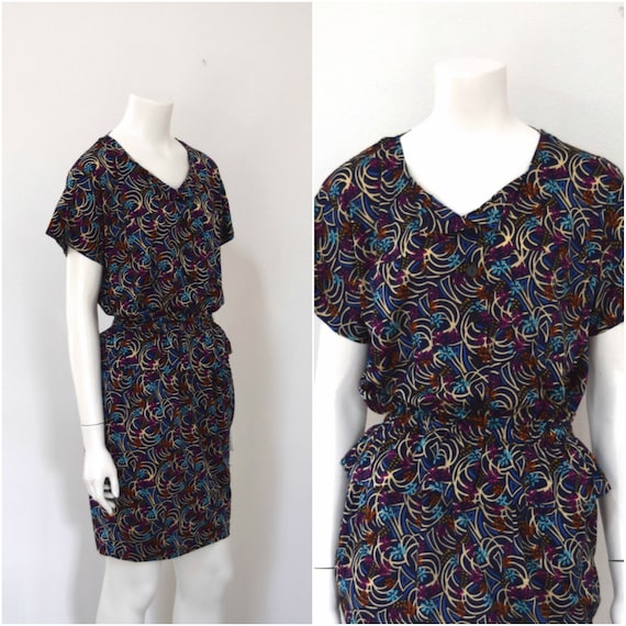 Missoni Knit Dress/ Designer Tee Shirt Dress w Pem