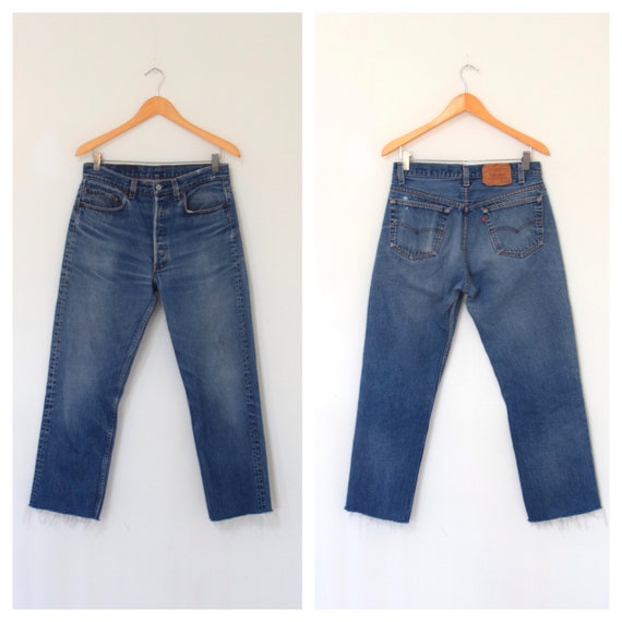levis raw hem