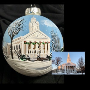 College Ornament, University,  Graduation ornament, university Ornament, College Christmas ball, College Christmas bulb