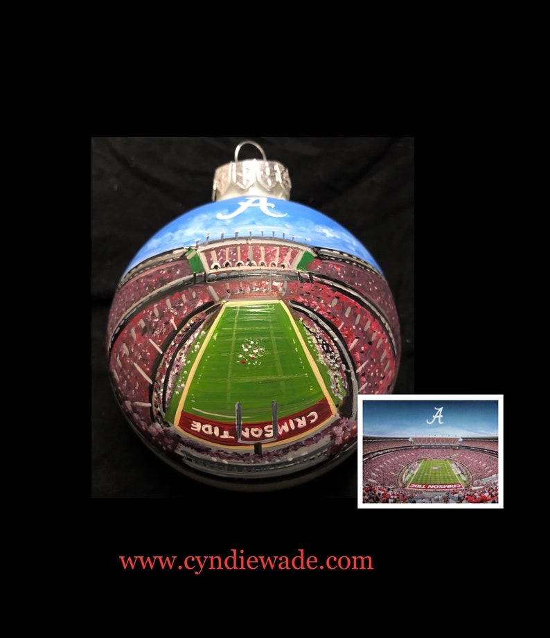 Alabama Ornament, Crimson Tide, Alabama football, Roll Tide, Alabama University image 1