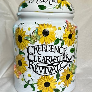 Custom painted cookie jar, Painted from your photo , realtor gift, painted cookie jar, cookie jars, personalized cookie jar