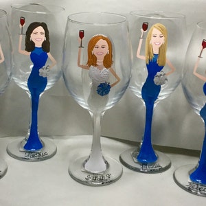 Portrait Wine Glass