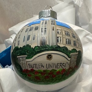 College Ornament, University,  Graduation ornament, university Ornament, College Christmas ball, College Christmas bulb