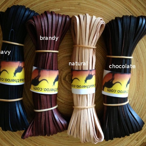 3.0mm 1/8 Inch Kangaroo Leather Braiding Lace Lacing Etsy