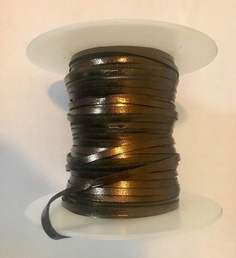 3.0mm 1/8 inch Kangaroo leather Lace lacing for braiding Etsy