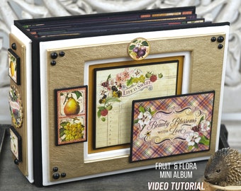 Videozelfstudie Fruit & Flora minialbum (pdf-download)