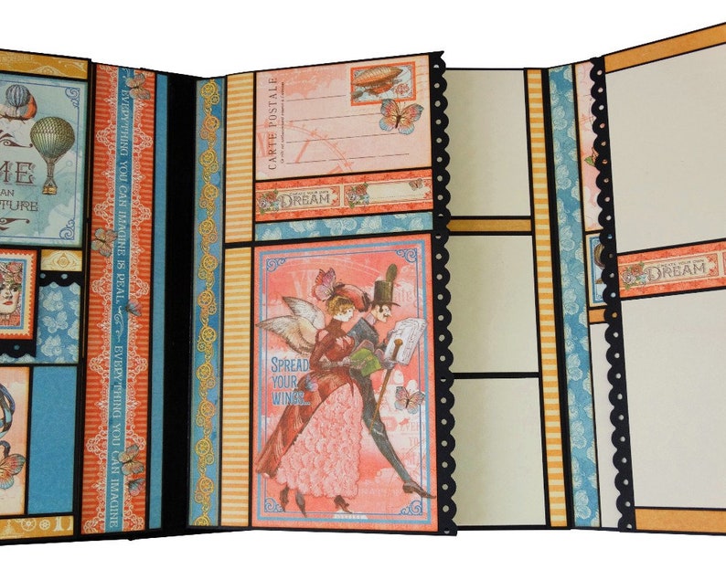 Imagine Mini Album PDF Tutorial Mini Album Tutorial Etsy Canada