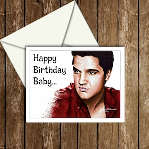 Elvis birthday card image 1