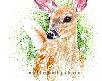 Deer Beauty art print