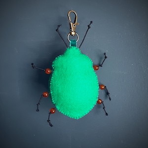 Bling Beetle Safekeeping Keyring SEWING PATTERN & Tutorial PDF Instant ...