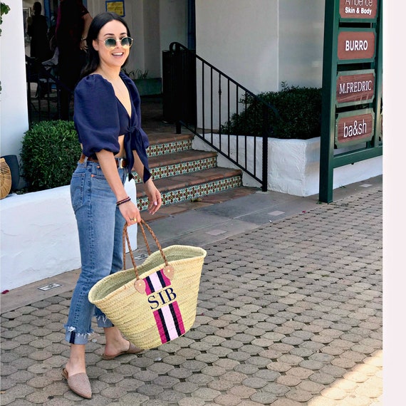 french market straw bolsa