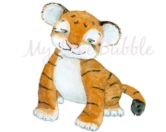 Quadri per la cameretta con tigri, DOWNLOAD IMMEDIATO, Stampe per la cameretta, Quadri per la cameretta, Safari per la cameretta, Stampa di tigre, Quadri per la stanza dei bambini, Stampa artistica di una piccola tigre