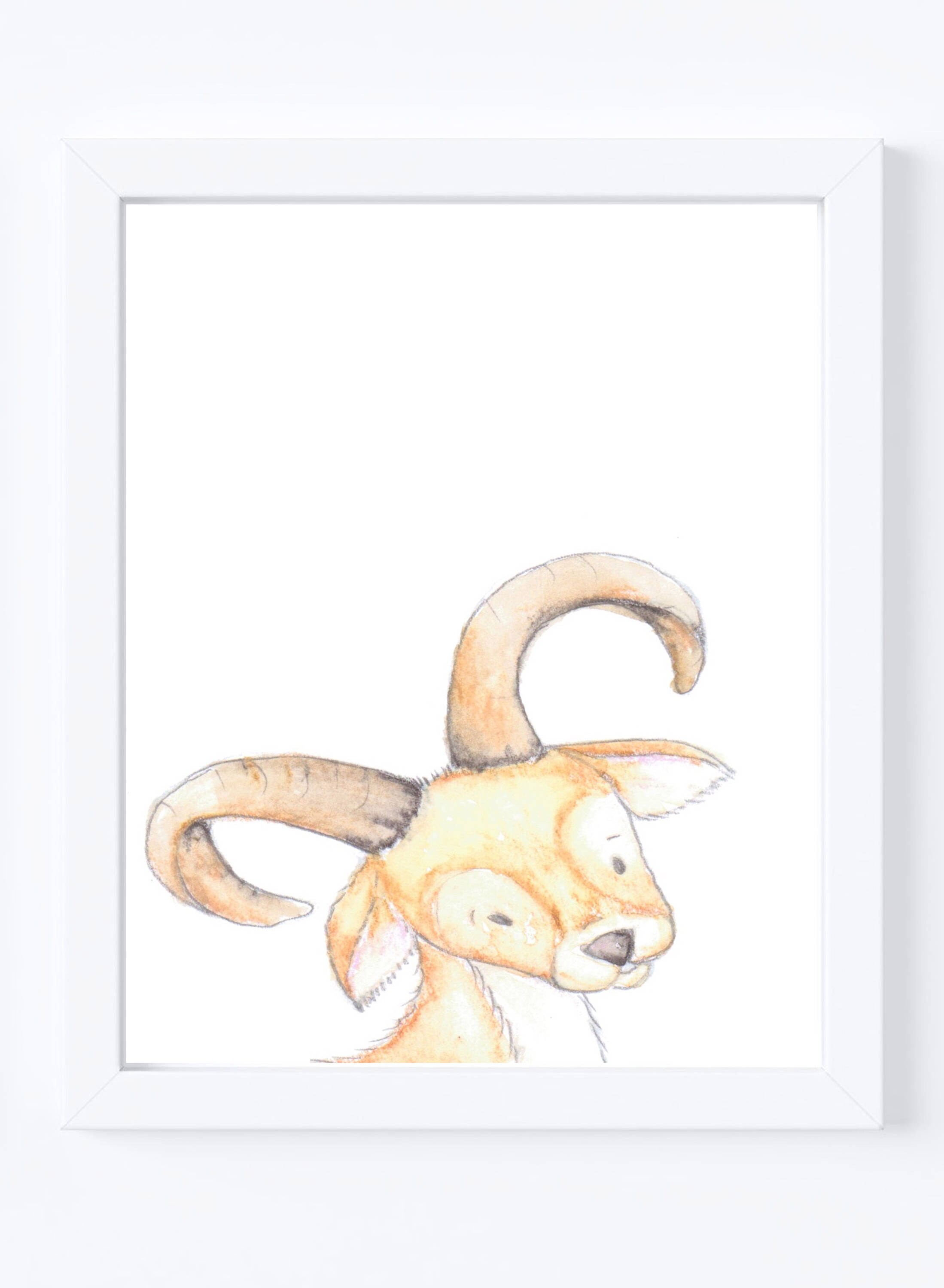 SET von 3 Safari-Baby-Drucke ungerahmt Kinderzimmer | Etsy