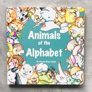 Livre pour enfants - Les animaux de l'alphabet par Victoria Ward-fowler - livre abc - livre de la petite enfance - premier livre de bébé