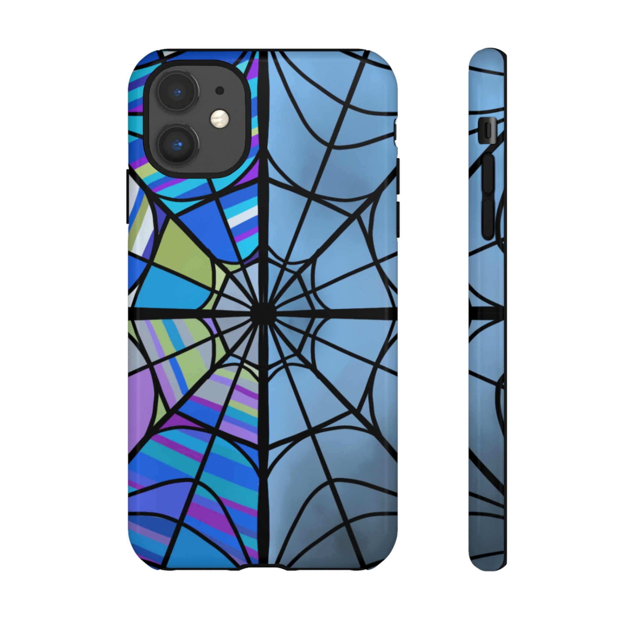 Discover Wednesday Stained Glass iPhone Case