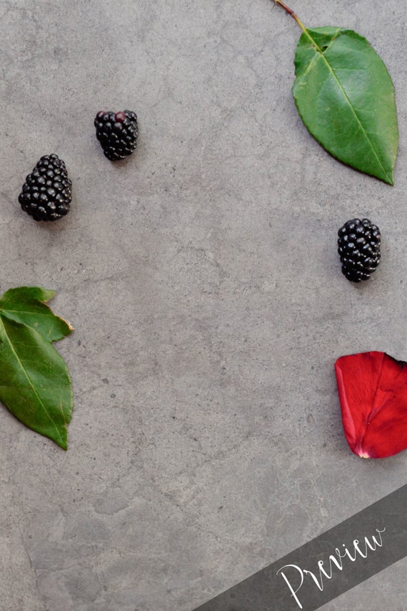 Styled Stock Photo Or Mockup Fresh Berries And Styled Stock Photo Or Mockup Fresh Berries And