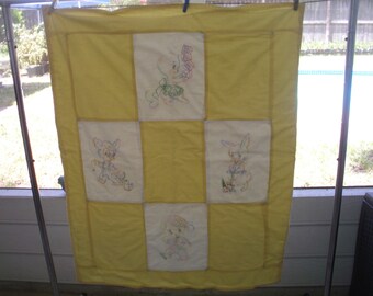 Crib Quilt Etsy