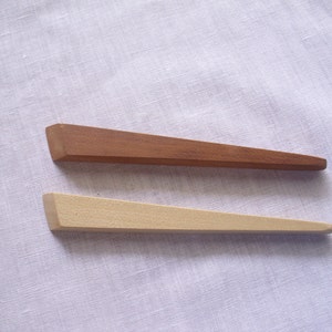 Two Wood Quilt Seam Pressers, Quilting Tool, Sewing Tool, Quilter Gift, Quilting Accessory, Quilting Notion, Pressing Tool