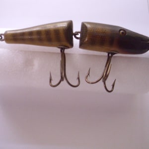Vintage Fishing Lure, CCB Co. Fish Lures, Jointed Pike Minnow , Pike Minnow Lure, Fishing Lure  Jointer Lure, Fisherman Gift, 1920 Lure