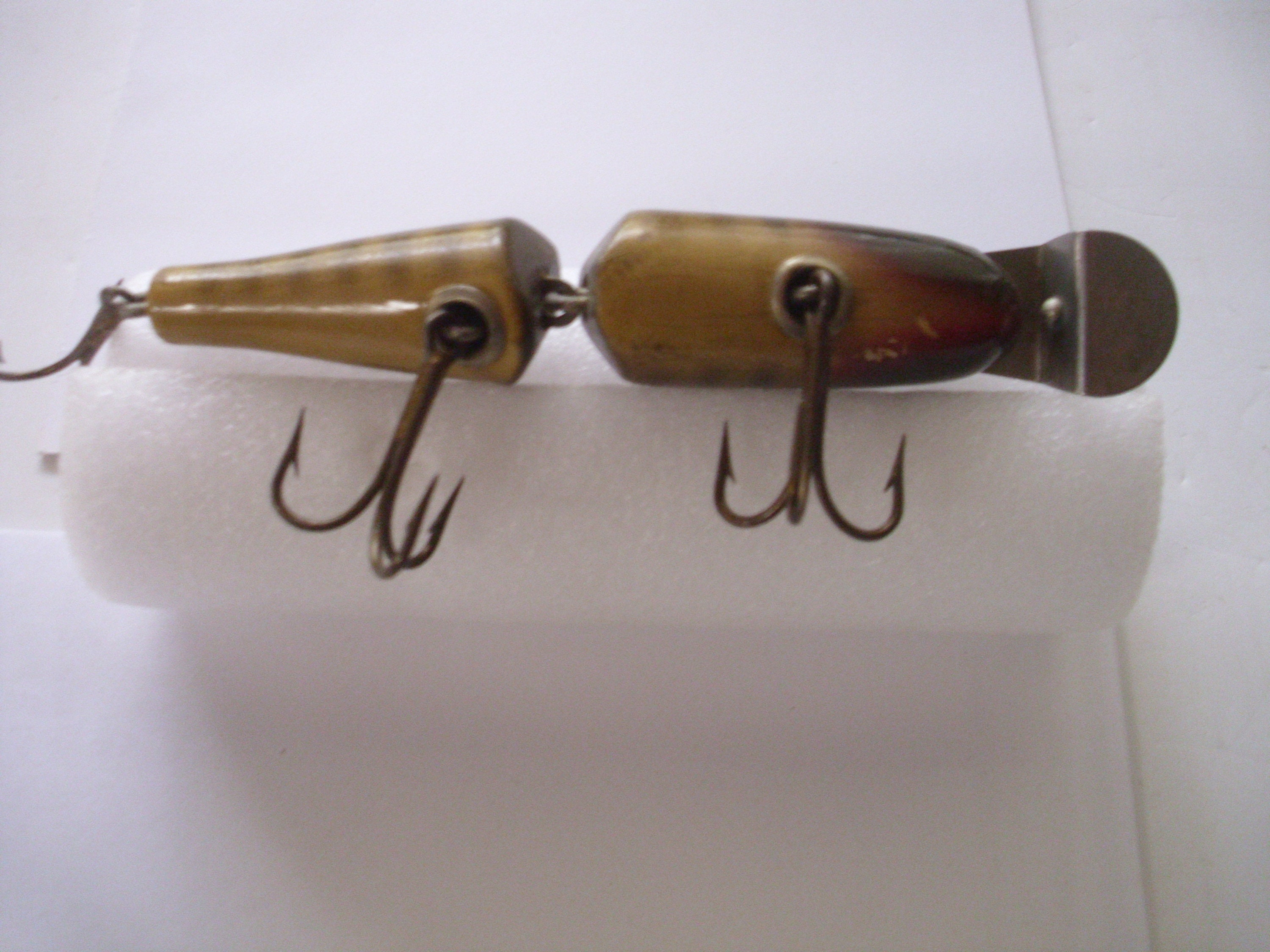 Vintage Fishing Lure, CCB Co. Fish Lures, Jointed Pike Minnow