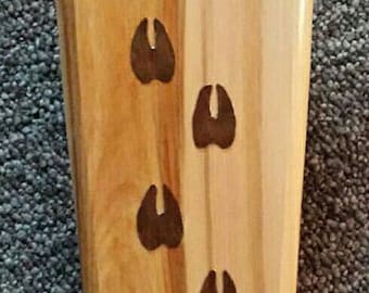 Hoof Prints Western Wooden Boot Jack, Boot Pull,