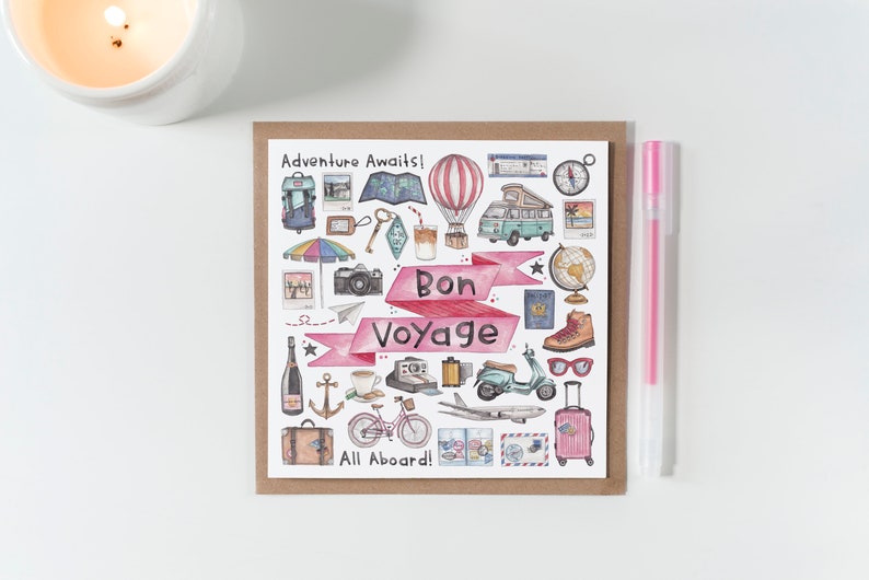 Bon Voyage Card image 1