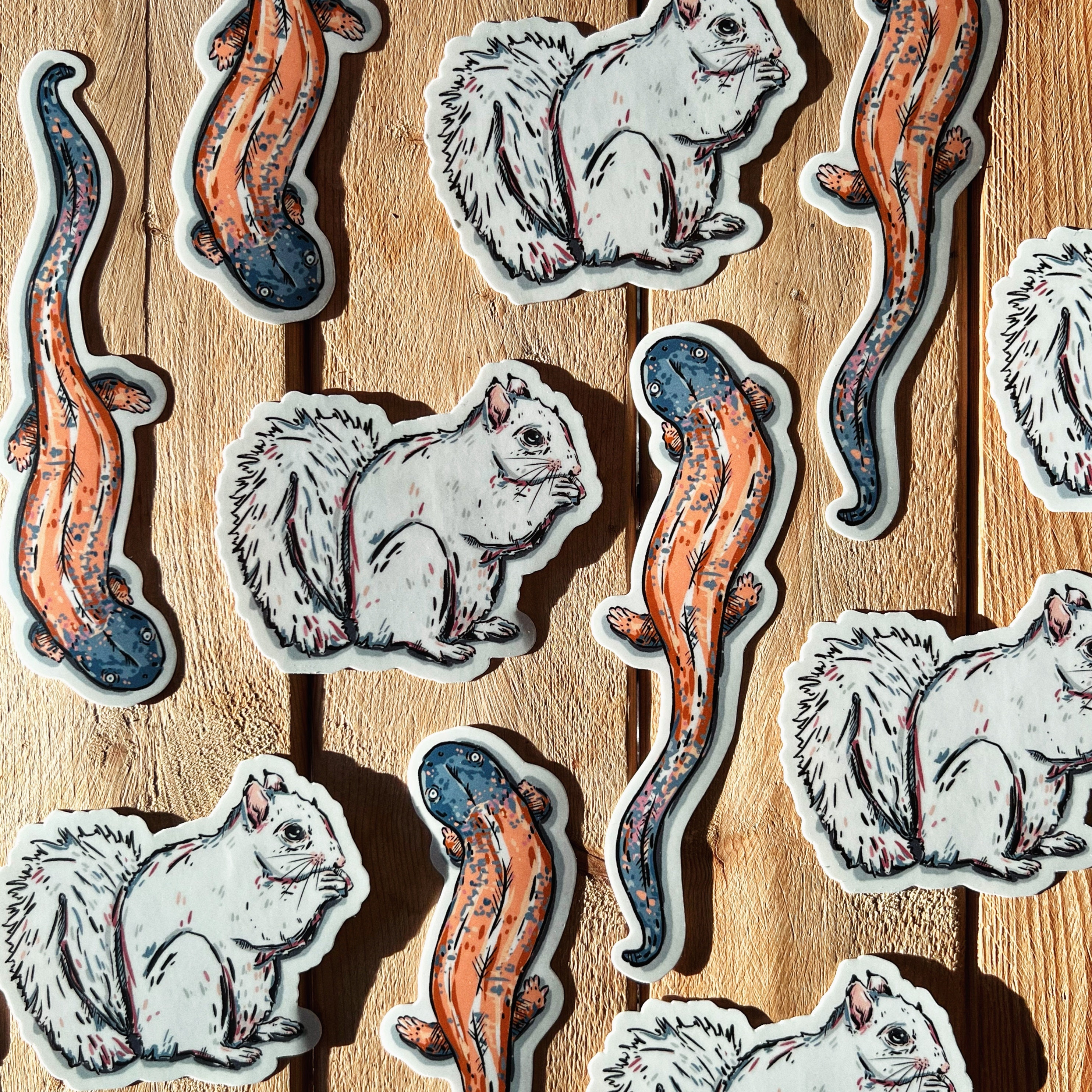 Hellbender Vinyl Sticker - Etsy