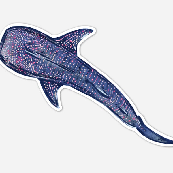 Whale Shark Vinyl Sticker