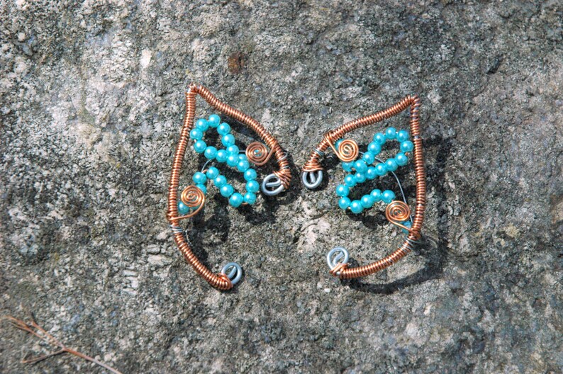 Swirling Waters Undine Elf Ear Cuffs