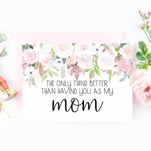 Carta di rivelazione della gravidanza per la mamma - Nuova carta nonna Nana - Unica cosa migliore della mamma che ti ha come nonna - Rivelazione dell'annuncio del bambino
