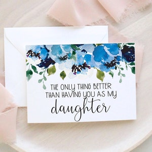 Zwangerschapsaankondigingskaart voor dochter | Nieuwe Big Sister Card van mama en papa | Baby aankondiging voor kind het enige ding voor klein meisje