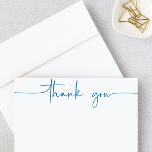 Moderne bedankkaarten | PLATTE kaarten voor hem of haar | Modern briefpapier | Bedankt | Babyshower | Professionele notitiekaarten 22-63