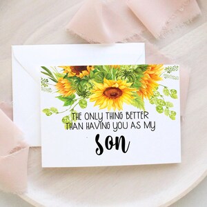 Zwangerschap Reveal Card voor zoon | Zonnebloem Baby Aankondiging voor Nieuwe Big Brother van mama en papa | Nieuwe babyzus | Broer of zus kaart voor zoon