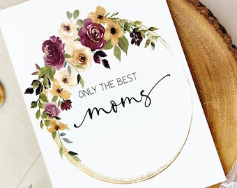 Baby Announcement Card for Mom | New Grandma Promotion Card from Son Daughter | Pregnancy Reveal Card for Parents Mommy Dad New Grandparents