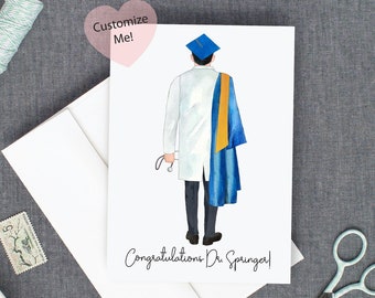 Medical School Graduation Card, New Doctor Card, Residency Congratulations, College Med School Dr College Graduation Class of 2026 for Him